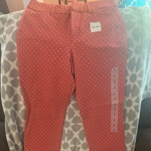 NWT Old Navy High Rise Pixie Pants